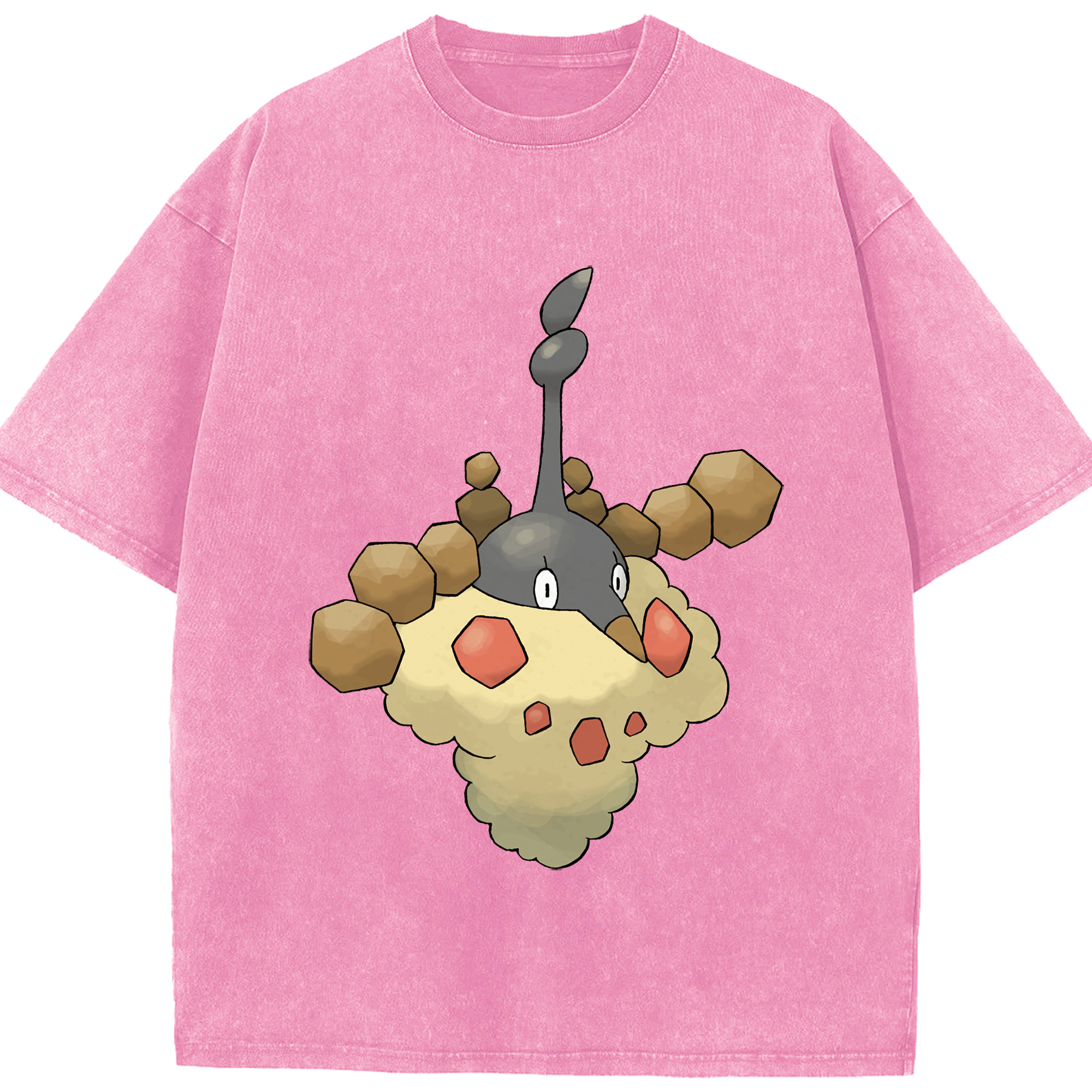 （画像用） ポケットモンスター Pokémon 綿100% ヴィンテージ風 半袖Tシャツ（フロントプリント）